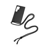 Câble de protection pour collier Rixus TPU pour Samsung Galaxy S24 Ultra Noir
