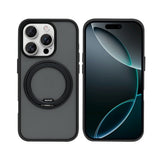 Coque Rixus SnapGrip 360 avec Anneau Support pour Apple iPhone 16 Pro - Noir