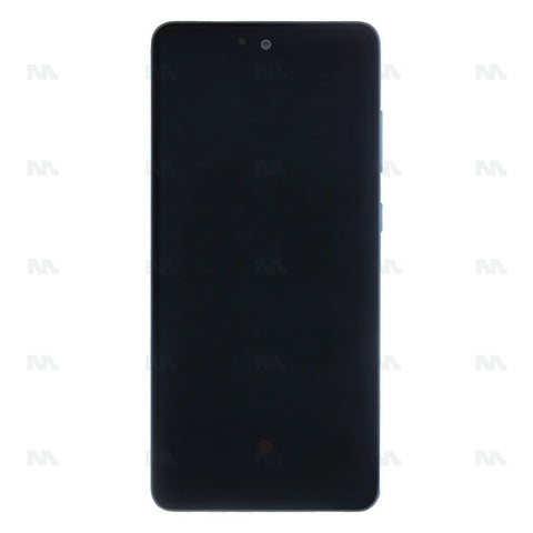 Ecran LCD complet + Batterie pour Samsung Galaxy A72 4G / 5G 2021 SM-A725 / A726 (GH82-25542B / GH82-25541B) - Awesome Blue