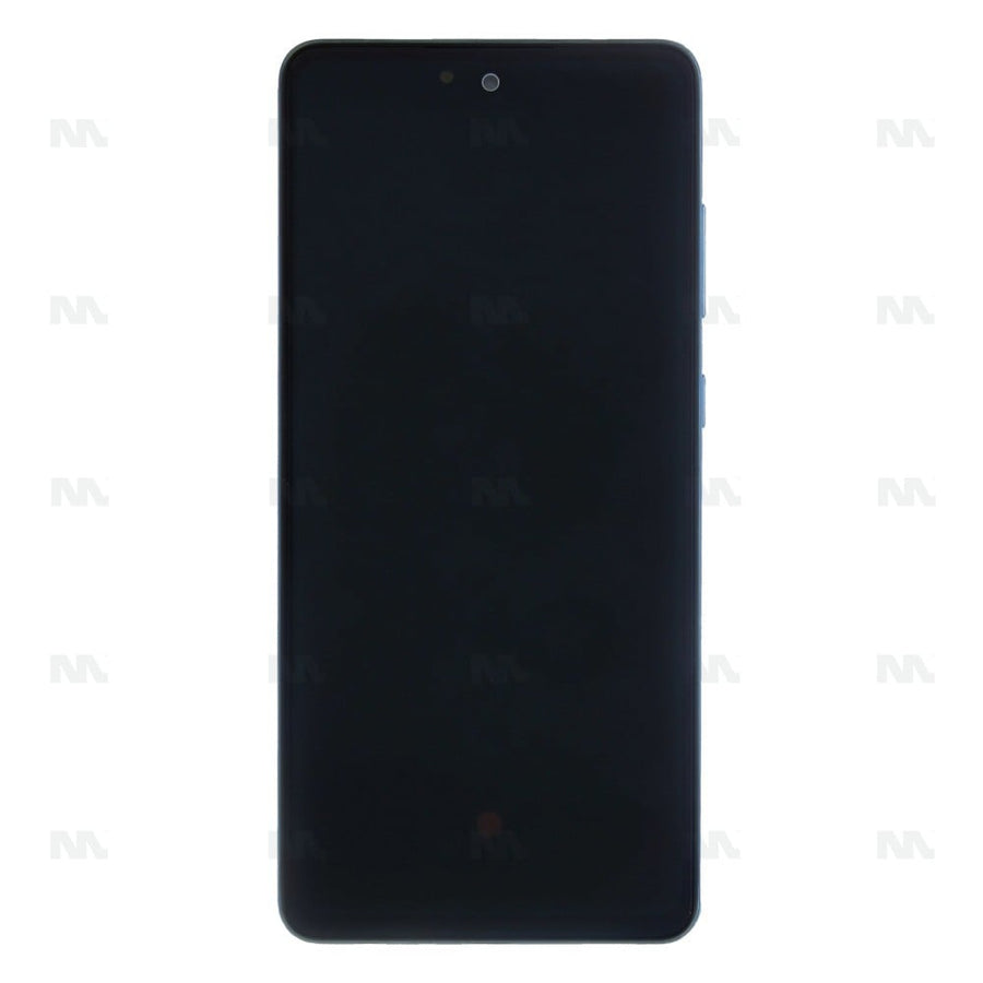 Ecran LCD complet + Batterie pour Samsung Galaxy A72 4G / 5G 2021 SM-A725 / A726 (GH82-25542B / GH82-25541B) - Awesome Blue