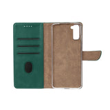 Etui livre pour Samsung Galaxy S21 FE 5G - Vert foncé