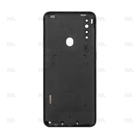 Vitre arrière pour Oppo A31 avec objectif - Noir mystère - OEM
