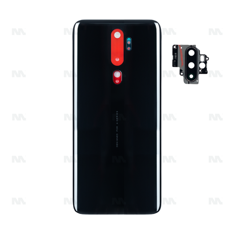 Vitre arrière pour Oppo A5 2020 avec miroir noir OEM