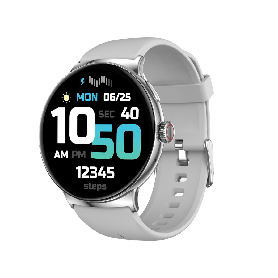 Montre connectée Linewear LA99 argentée