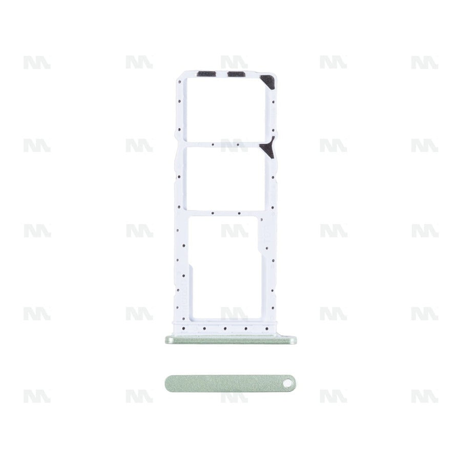 Support pour carte SIM vert clair OEM pour Samsung Galaxy A05s A057F