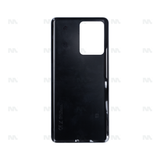 Vitre arrière pour Xiaomi Redmi Note 12 Pro Plus 5G sans objectif, bleue, OEM