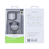 Étui Rixus Classic 03 avec MagSafe pour Apple iPhone 16 Gris titane