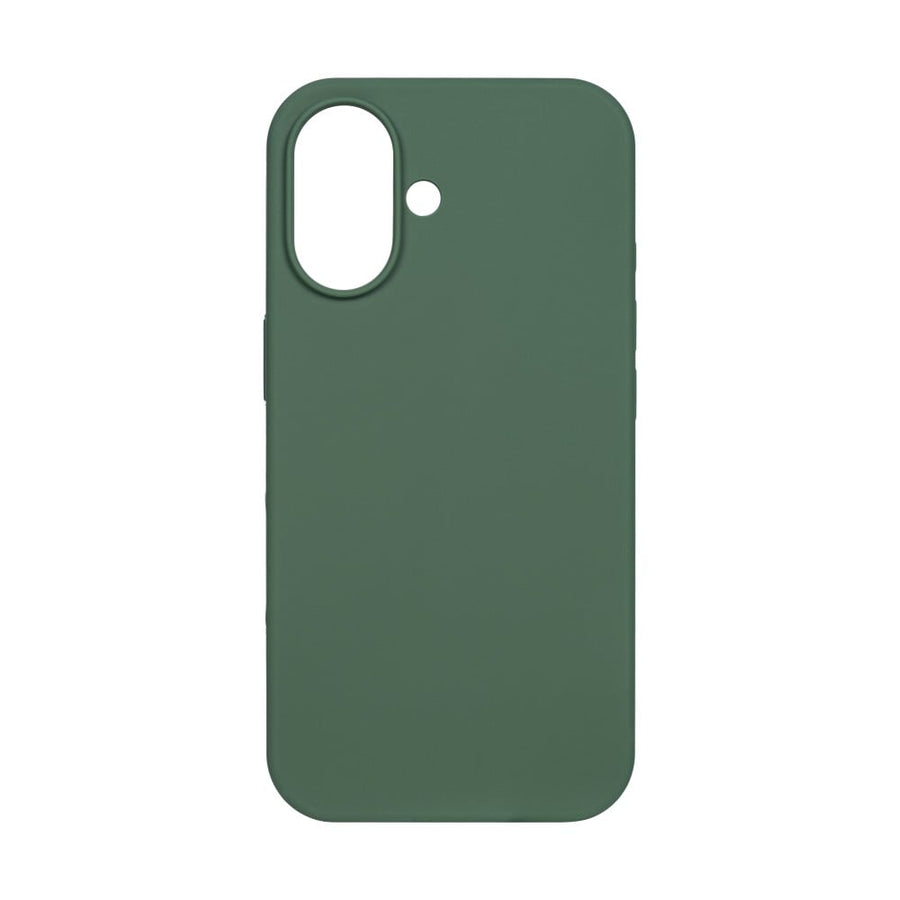 Coque de téléphone souple en TPU Rixus avec MagSafe pour Apple iPhone 16 Plus vert foncé
