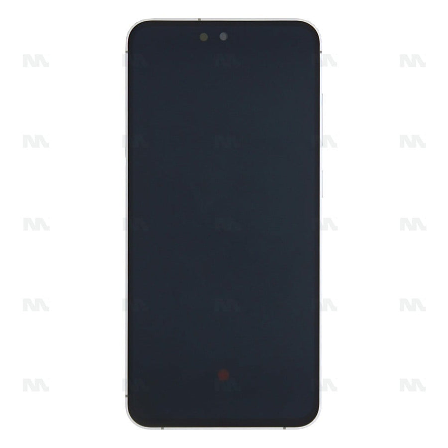 Chassis + Ecran Officiel Service Pack + Vitre pour Samsung Galaxy S24 FE S721B - Argent