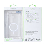 Étui anti-éclatement Rixus avec MagSafe pour Samsung Galaxy A26, A17 transparent