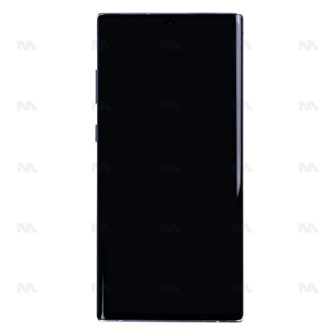Écran complet sur châssis Soft-OLED pour Samsung Galaxy Note 10 Plus N975F - Blanc Aura