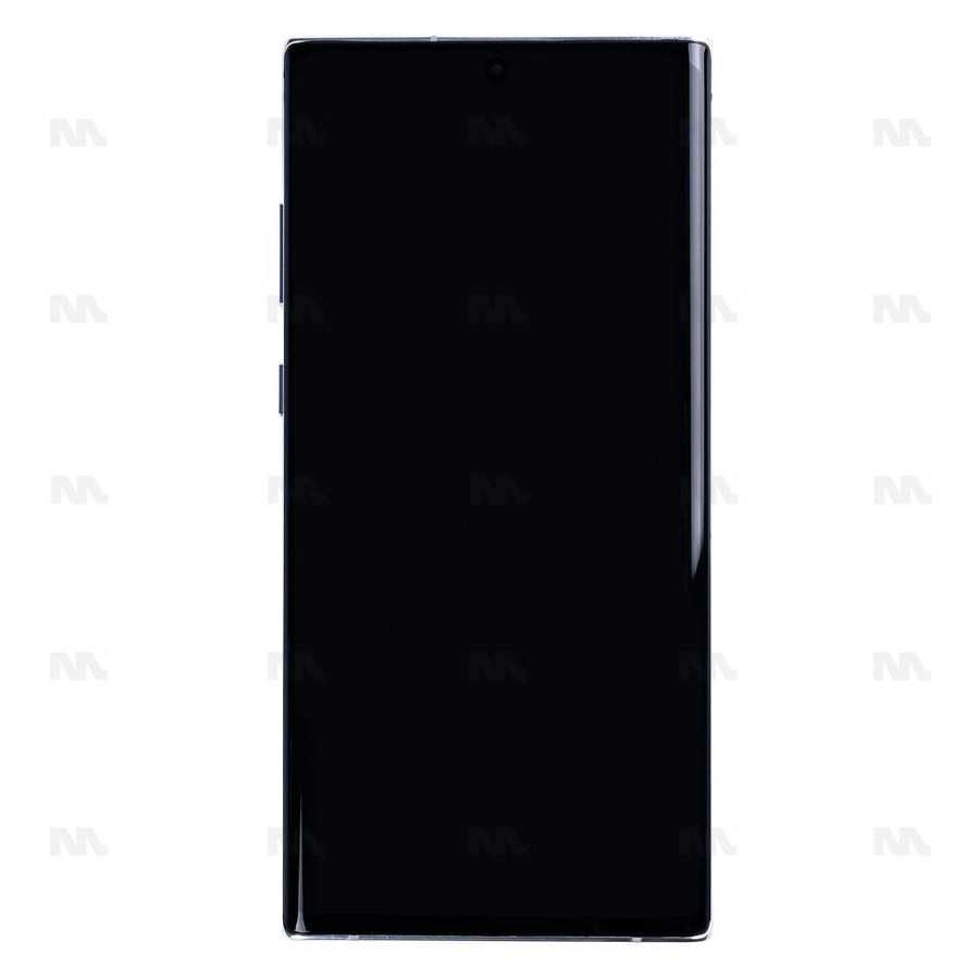 Écran complet sur châssis Soft-OLED pour Samsung Galaxy Note 10 Plus N975F - Blanc Aura