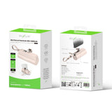 Batterie externe mini Rixus RXPB98P Click-On USB-C 5000 mAh rose