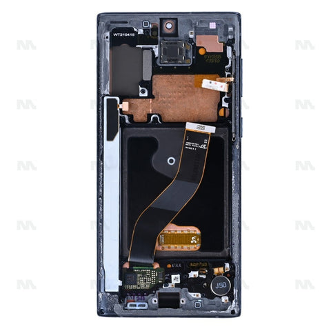 Chassis + Ecran Original Reconditionné + Vitre pour Samsung Galaxy Note 10 4G N970F - Aura Black