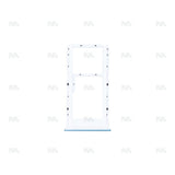 Support pour carte SIM pour Xiaomi Redmi Note 12 5G - Bleu glacier - OEM