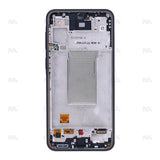 Écran complet sur châssis Service Pack pour Samsung Galaxy A37 A376B - Anthracite
