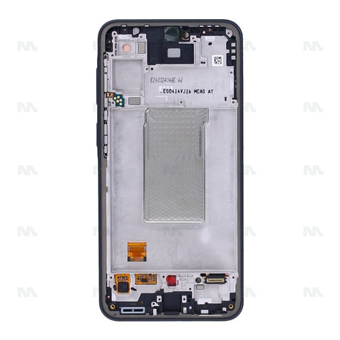 Écran complet sur châssis Service Pack pour Samsung Galaxy A37 A376B - Anthracite
