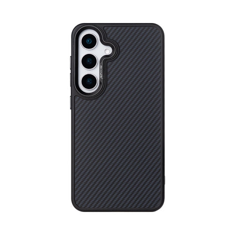 Coque Mag Carbon avec MagSafe pour Samsung Galaxy S25 – Titanium Black