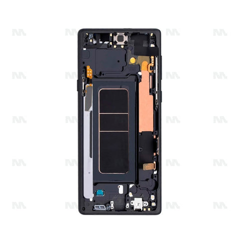 Chassis + Ecran Original Reconditionné + Vitre pour Samsung Galaxy Note 9 N960F - Midnight Black