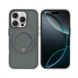 Coque Rixus SnapGrip 360 avec Anneau Support pour Apple iPhone 16 Pro Max - Gris