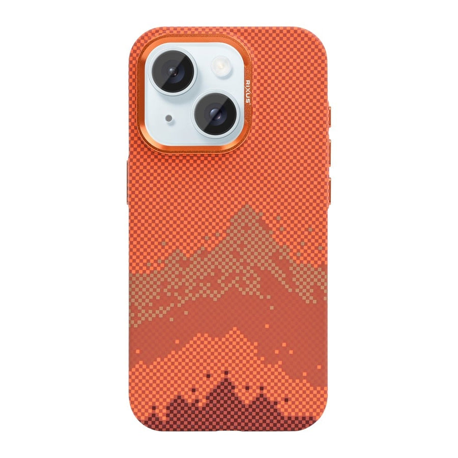 Coque Ultra-Fine Rixus Alpine Compatible MagSafe RXD081 pour Apple iPhone 15