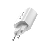 Chargeur rapide adaptatif Rixus RX209 USB-C 20 W blanc