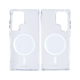 Étui antichoc Rixus en TPU avec MagSafe pour Samsung Galaxy S24 Ultra 5G transparent