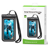 Sac étanche en éponge pour téléphone portable Rixus RXBG22 - Noir