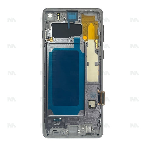 Chassis + Ecran OLED + Vitre pour Samsung Galaxy S10 G973F - Prism Black