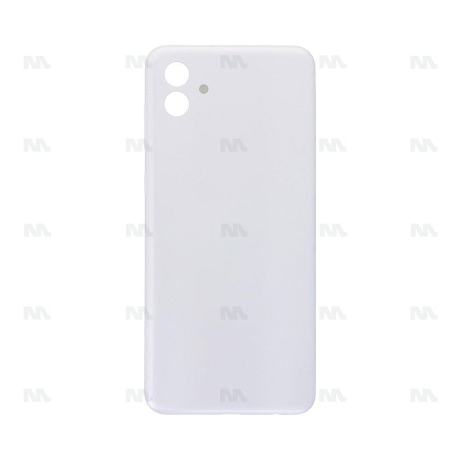 Vitre arrière pour Samsung Galaxy A04 A045F avec objectif blanc OEM