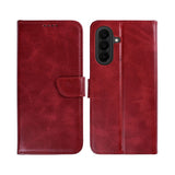 Étui Portefeuille Rixus pour Samsung Galaxy A27 - Rouge Foncé