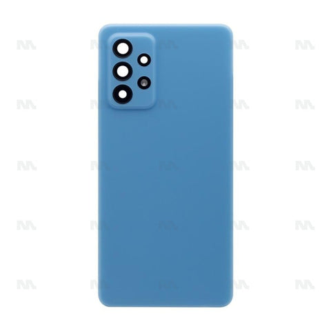Vitre arrière avec objectif Bleu génial OEM pour Samsung Galaxy A52 4G A525F, A52 5G A526B, A52s A528B