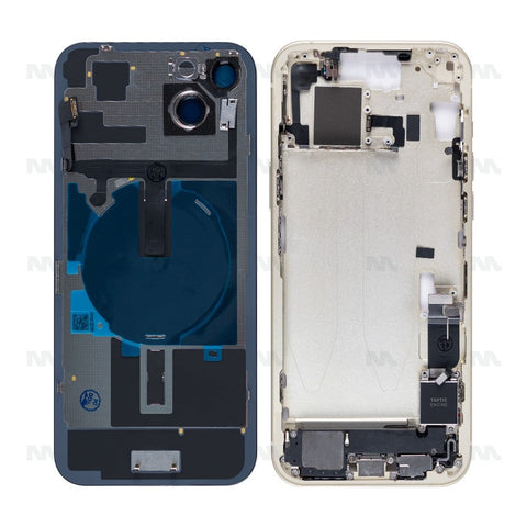 Boîtier avec petites pièces pour Apple iPhone 15 Plus – Jaune – OEM