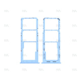 Support pour carte SIM bleu OEM pour Samsung Galaxy A13 4G A135F