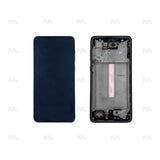 Chassis + Ecran Officiel Service Pack + Vitre pour Samsung Galaxy A33 5G A336B - Noir