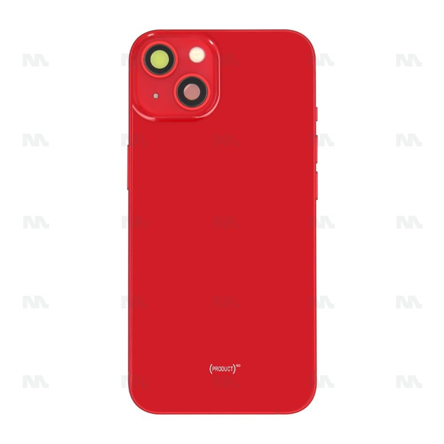 Boîtier pour Apple iPhone 13 avec petites pièces rouges OEM