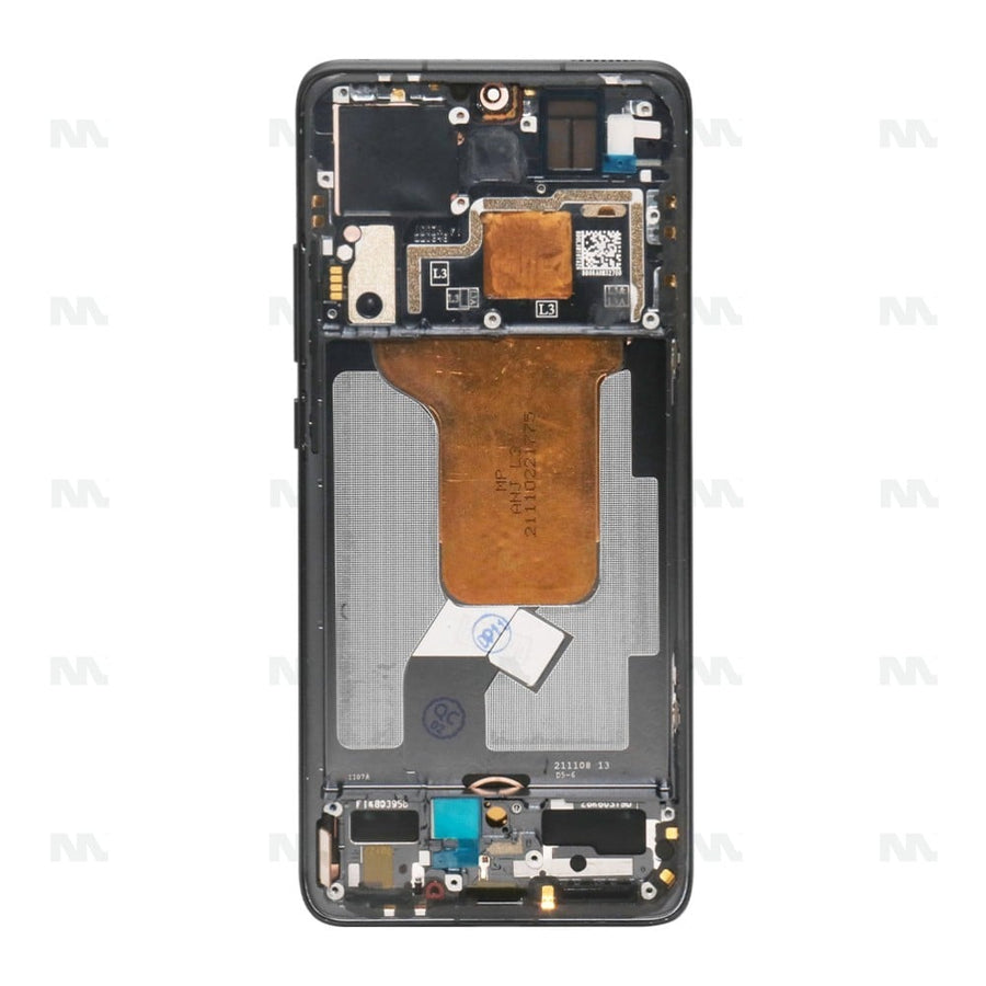 Chassis + Ecran Original OEM + Vitre pour Xiaomi 12X (2112123AC / 2112123AG) - Gris
