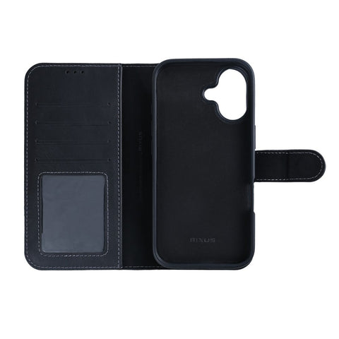 Portefeuille magnétique amovible Rixus Duo pour Apple iPhone 17 Noir