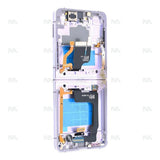Chassis + Ecran Service Pack Original pour Samsung Galaxy Z Flip4 F721B - Bora Purple