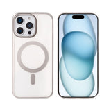 Étui Rixus Instinct Mag pour Apple iPhone 15 Pro gris titane
