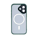 Étui Rixus Classic 04 avec MagSafe pour Apple iPhone 16 vert foncé