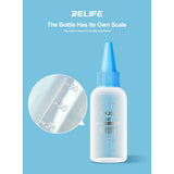 Bouteille en plastique vide pour alcool à flux RELIFE TB2 50 ml avec embout à aiguille