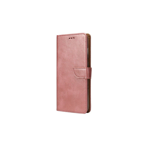 Rixus Bookcase pour Apple iPhone 15 rose