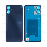 Vitre arrière sans objectif pour Samsung Galaxy A06 A065F - Bleu - OEM