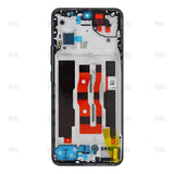 Chassis + Ecran Officiel Service Pack + Vitre pour Oppo Reno 12 (CPH2625) - Noir