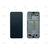 Chassis + Ecran Officiel Service Pack + Vitre pour Samsung Galaxy S22 Plus S906B / Cream / Sky Blue - Phantom White
