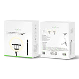 Anneau lumineux Rixus RXLG28 36 W 19 pouces Blanc