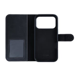 Portefeuille magnétique amovible Rixus Duo pour Apple iPhone 17 Pro Noir
