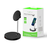 Support de recharge sans fil Rixus RXWC45B 15 W noir