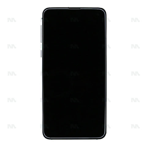 Chassis + Ecran Officiel Service Pack + Vitre pour Samsung Galaxy S10e G970F - Prism White